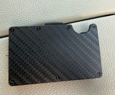 Ridge Wallet - Black Carbon Fibre