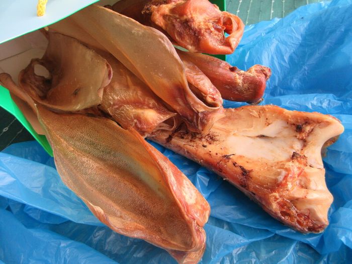 Large Bone and Pigs Ears
