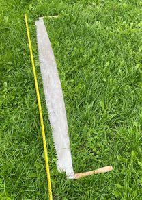 Vintage 2-Man Saw - huge!