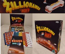 Zillionaires on Mars fun family board game