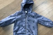 H&amp;M Navy Hooded Jacket (12-18 mths)