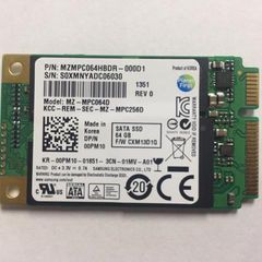 64 GB Msata Samsung SSD