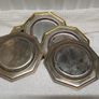 5 Vintage octagonal coasters Image 4