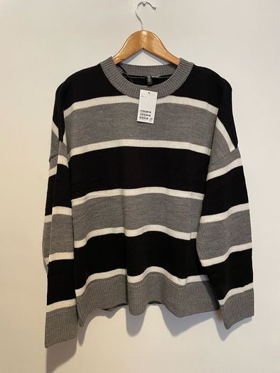 H&M striped top size 16 to 18 - New