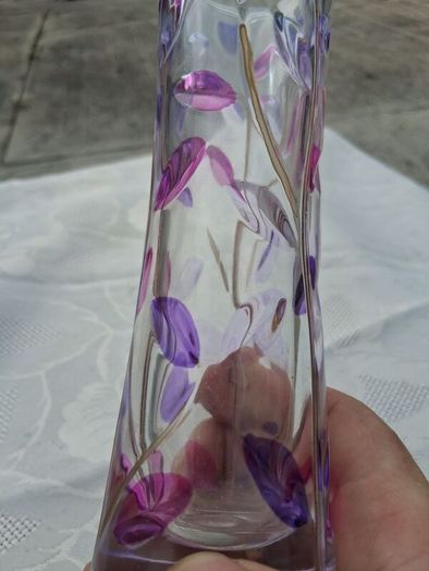 Zecchin Murano Style Italian Hand Blown Vase