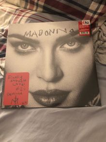 Madonna finally enough love special edition red vinyl album