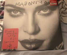 Madonna finally enough love special edition red vinyl album