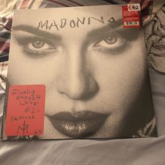 Madonna finally enough love special edition red vinyl album