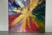 Veins of radiance abstract painting