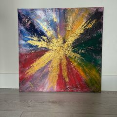 Veins of radiance abstract painting