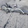 childs trailer training bike Image 2