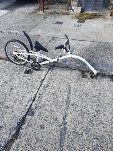 childs trailer training bike