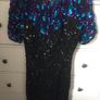 vintage sequin midi dress Image 3