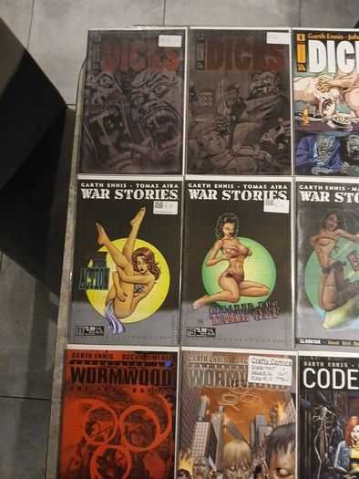 Garth Ennis comics bundle/joblot