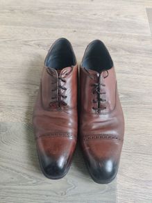 Adam Derrick To Boot New York Leather Shoes Size 12