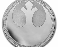 2022 1 Oz Niue Silver Star Wars Rebel Alliance Coin BU (in Capsule)