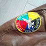 Men 1050s pilots jacket large / x large % 100 leather Image 7
