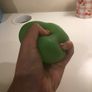 Green squishy glow in the dark cube Image 5
