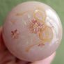 Vintage Pink Alabaster Jewelry Boxes Image 7