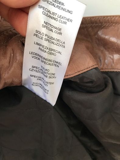 Leather jacket