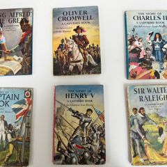 Collection of 6 vintage Ladybird History books