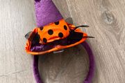 Mini witches hat hair band size 2-3 years