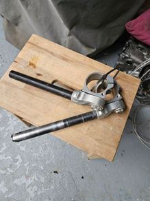 motorcycle  race clip ons