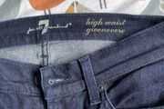 7 for all mankind dark denim high waist Size 27