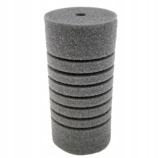 Round filter sponge 20x10 dense, gray