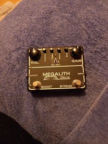 Megalith Delta distortion pedal