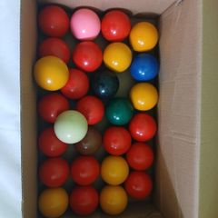 pool/snooker balls