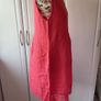 dress bnwt size small coral linen dress with pockets blue orchid brand Image 3