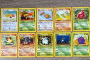 10x Common and Uncommon Bundle Lot WOTC Jungle 1999 Pokemon Cards Vintage