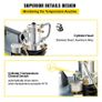 High Pressure Compressor, 4500PSI/30MPA/300BAR High Pressure Air Compressor, 1800W 220V Manual Stop Air Rifle Compressor Suitable for Paintball Air Rifle, PCP Rifle, Air Pistol, Diving Bottle Image 3
