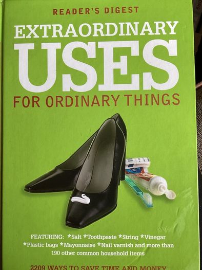 Readers Digest Extraordinary Uses for Ordinary Things Book