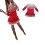 Red mini Christmas dress Image 5
