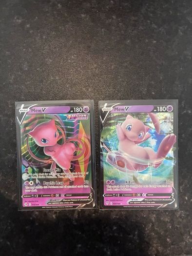 pokemon cards mew v