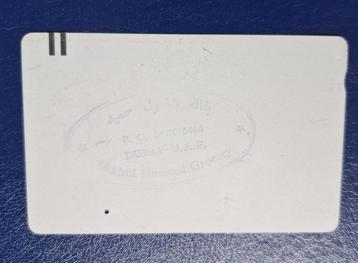 Different Country Vintage Call Cards (2 Euro Each)