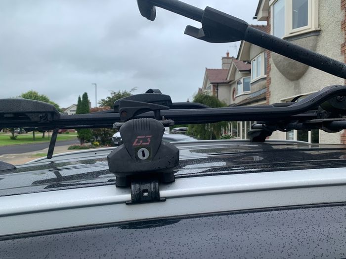 Thule bike roof rack