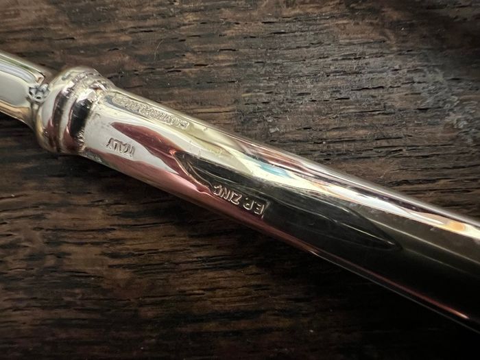 Silver-Plated Italian Salad Servers