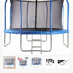 14ft Trampoline Enclosure with steps