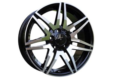 18" C Type black Alloy Wheels Audi Seat Skoda Mercedes VW 5x112