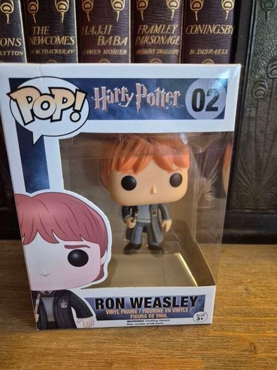 Funko Pop! Ron Weasley 02 , Classic Hogwarts Uniform (Mint, Never Opened)
