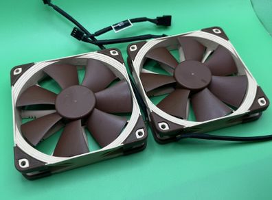 Noctua NF-F12 PWM 120mm Fan Pair with Y-Cable