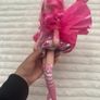 Dream Seekers Soft Plush Fairy Doll Bella Pink Moose Used Please look at the pictures Image 7