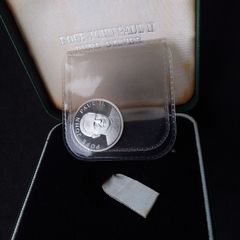 Pope John Paul II 1978 Inauguration Medallion Pure "Silver 1000" (Boxed and Mint)