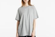 Nike women's grey Essential  boyfriend t-shirt size L UK18 EU46 Postage included