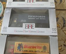 3 x 00 Scale Model Trucks