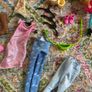 Barbie Campervan/Slide/Pool/Dolls/Accessories Image 6