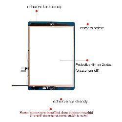 Replacement Touch Screen Digitizer For Apple iPad 10.2" 9th Gen 2021 - White